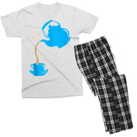 Tea Pot Aromatic Beverage Drinking Tea Drinker Tank Top Men's T-shirt Pajama Set | Artistshot