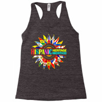 National Hispanic Heritage Month Celebration Latin Flags T Shirt Racerback Tank | Artistshot