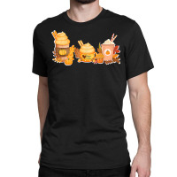 Halloween Coffee Mug Shirt, Pumpkin Shirt, Coffee Variation T Shirt Classic T-shirt | Artistshot