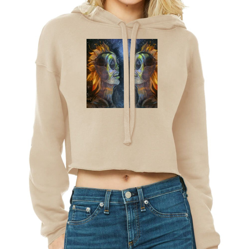 Supernova Cropped Hoodie by Music_is_my_energon | Artistshot