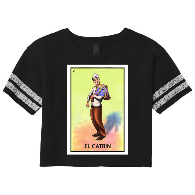 El Catrin Cantinflass Scorecard Crop Tee by cm-arts | Artistshot