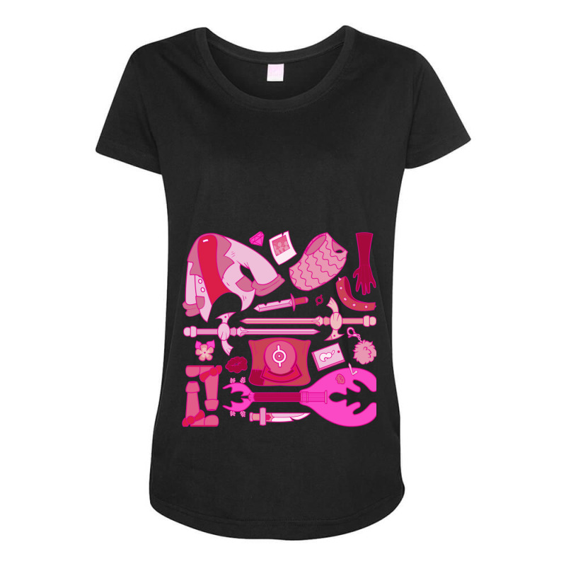 Sasha Waybright  Calamity (pink) Maternity Scoop Neck T-shirt by CHRISWILSON | Artistshot