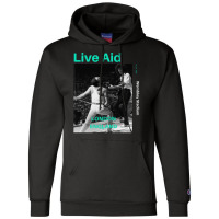 Live Aid At Wembley Champion Hoodie | Artistshot