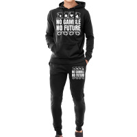 Poker No Gamble No Future   Texas Hold'em Poker Pullover Hoodie Hoodie & Jogger Set | Artistshot