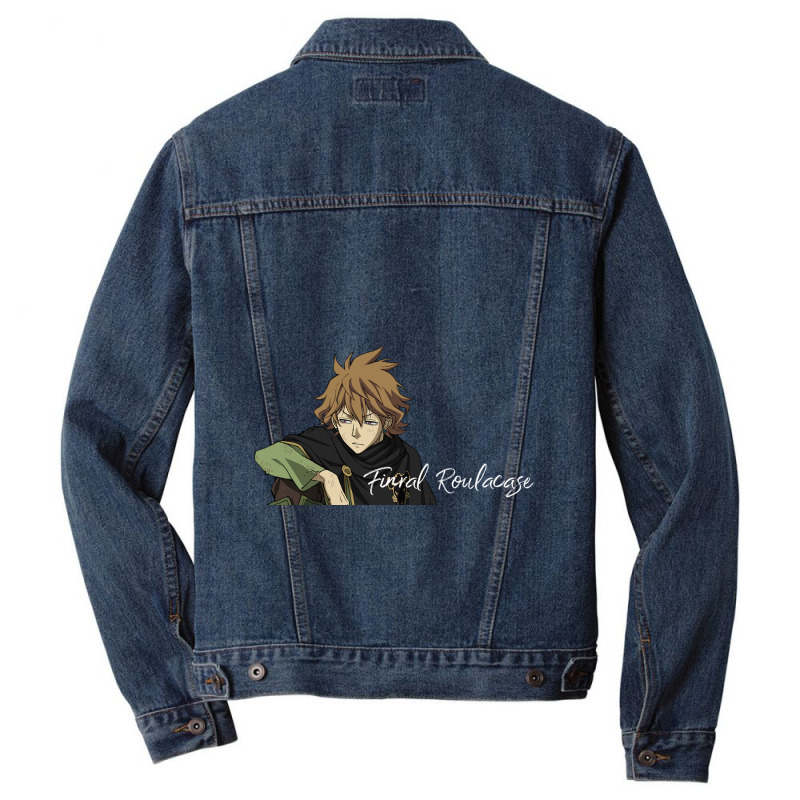 Clover Room Magic Roulacase Men Denim Jacket by AbeCRhoads | Artistshot