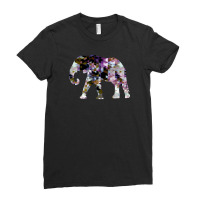 Elephant [triangulated Series] Ladies Fitted T-shirt | Artistshot