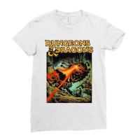 Dungeons & Dragons Strike The Beholder Ladies Fitted T-shirt | Artistshot