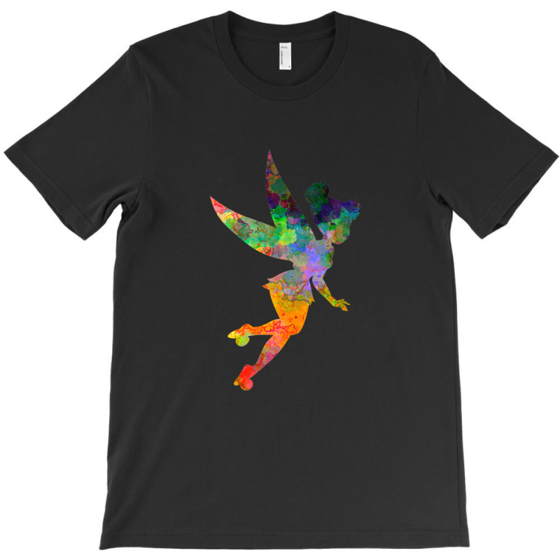 Tinkerbell In Watercolor T-shirt | Artistshot