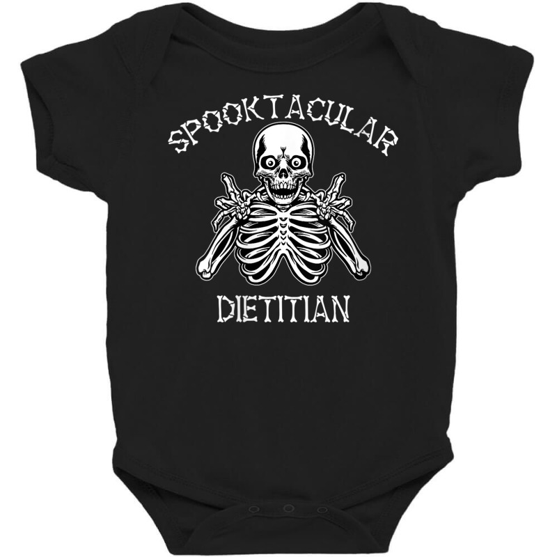 Womens Funny Spooky Spooktacular Dietitian Halloween V Neck T Shirt Baby Bodysuit by cm-arts | Artistshot