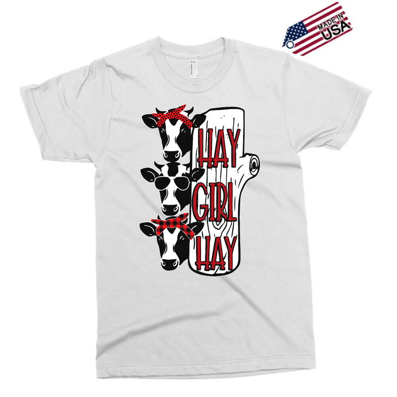 Cow Cattle Hay Girl Hay Dairy Cow 163 Heifer Exclusive T-shirt | Artistshot