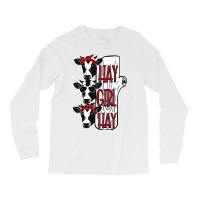 Cow Cattle Hay Girl Hay Dairy Cow 163 Heifer Long Sleeve Shirts | Artistshot