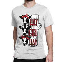 Cow Cattle Hay Girl Hay Dairy Cow 163 Heifer Classic T-shirt | Artistshot