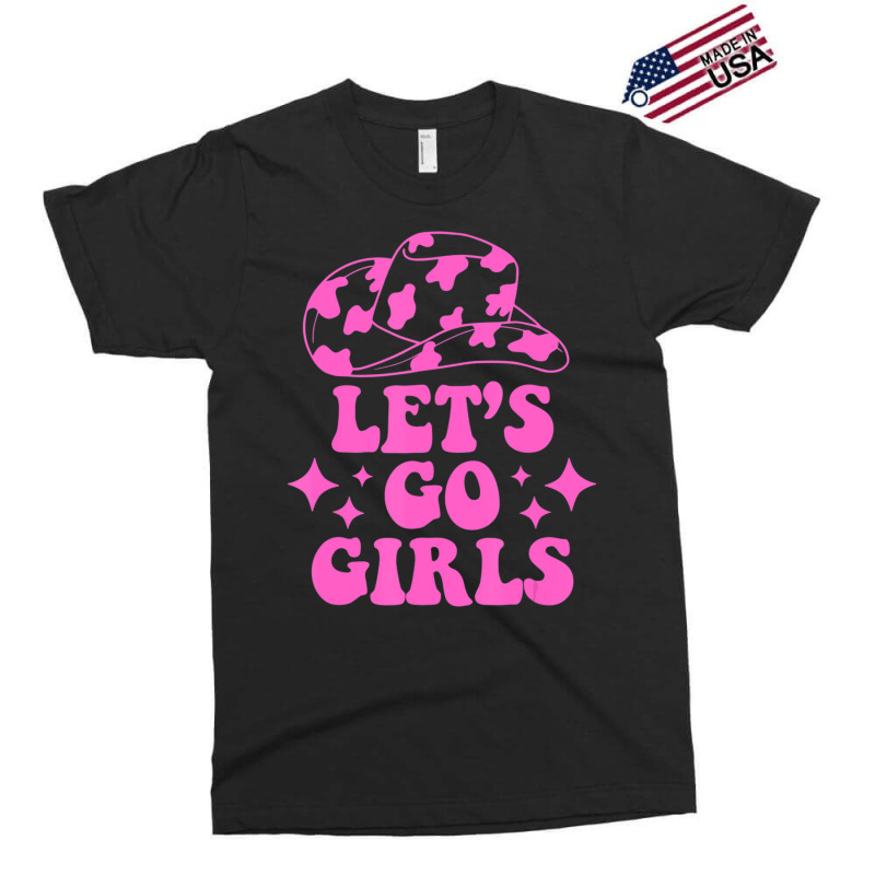 Cowboy Hat Let's Go Girls Western Cowgirls Exclusive T-shirt by cm-arts | Artistshot