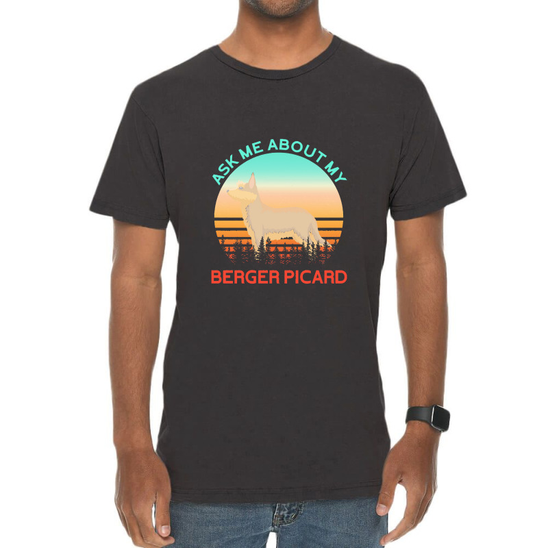 Berger Picard   Ask Me About My Berger Picard Vintage T-Shirt by cemarrarubi | Artistshot