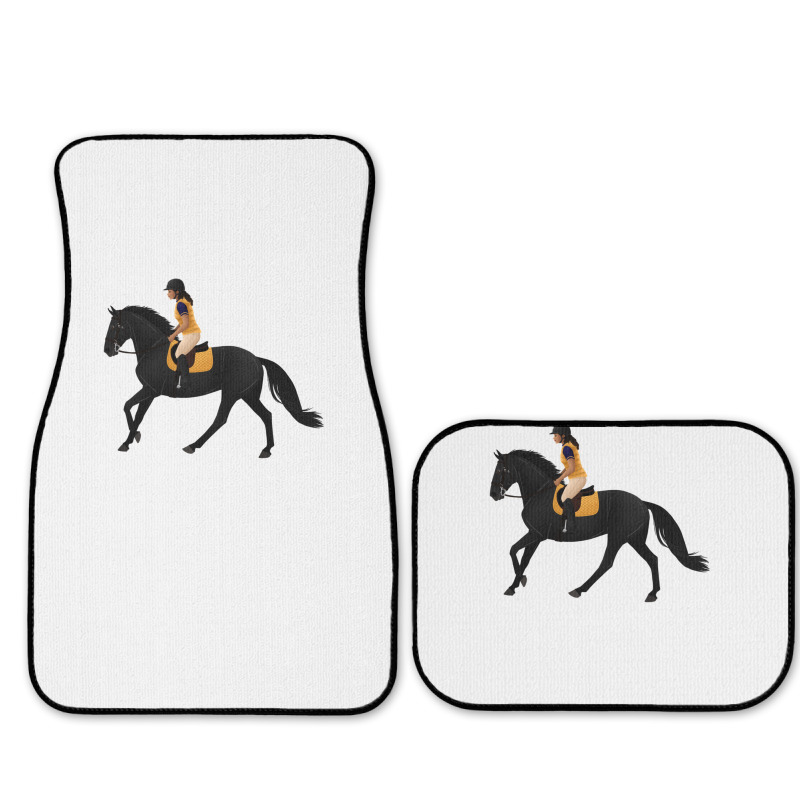 Zoe And Raven From Free Rein Equine Rampaige For Friend Full Set Car Mats | Artistshot