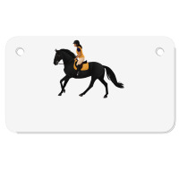 Zoe And Raven From Free Rein Equine Rampaige For Friend Motorcycle License Plate | Artistshot