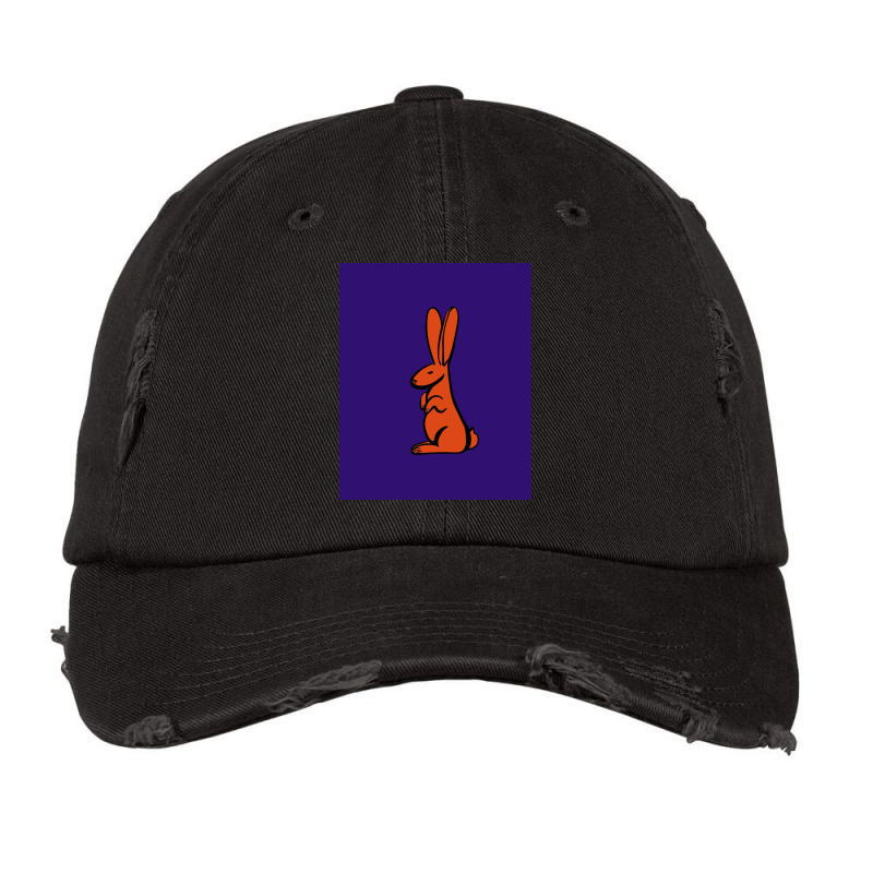 Rabbit With Long Ears Vintage Cap by JamesMccollough | Artistshot