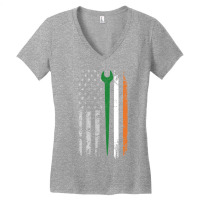 Irish Iron Worker Women's V-neck T-shirt | Artistshot