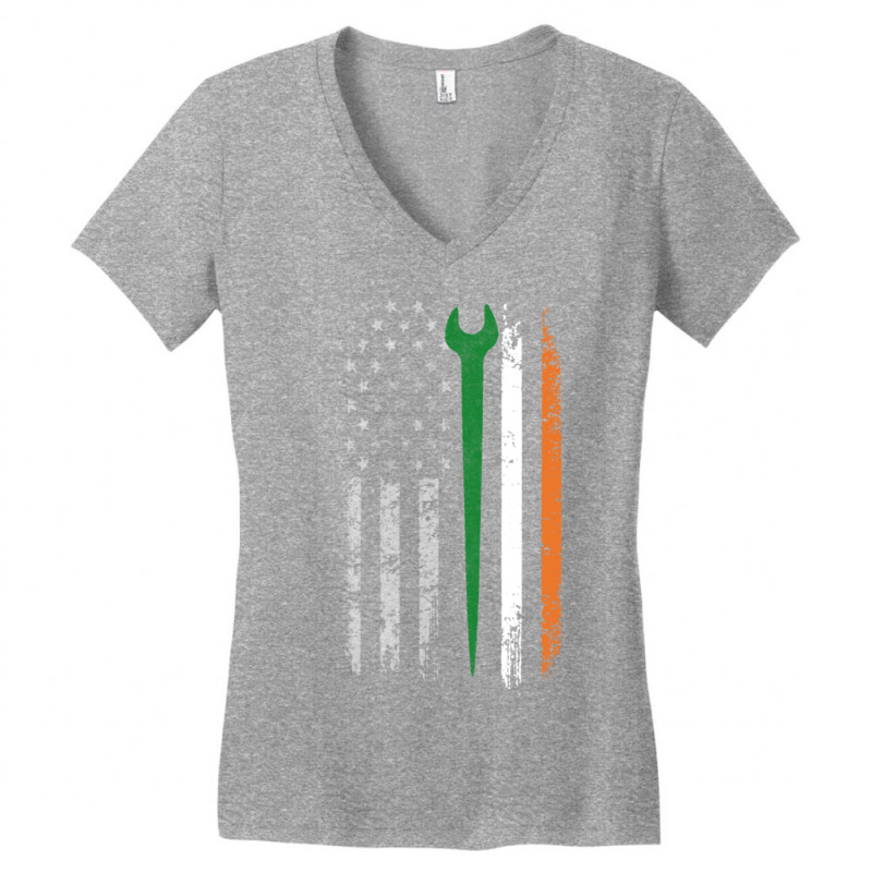 Irish Iron Worker Women's V-Neck T-Shirt by QuangXanthos | Artistshot