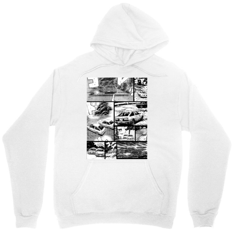 Initial D  Racing - Manga Wall Design (version 2) Unisex Hoodie | Artistshot