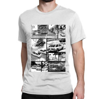 Initial D  Racing - Manga Wall Design (version 2) Classic T-shirt | Artistshot