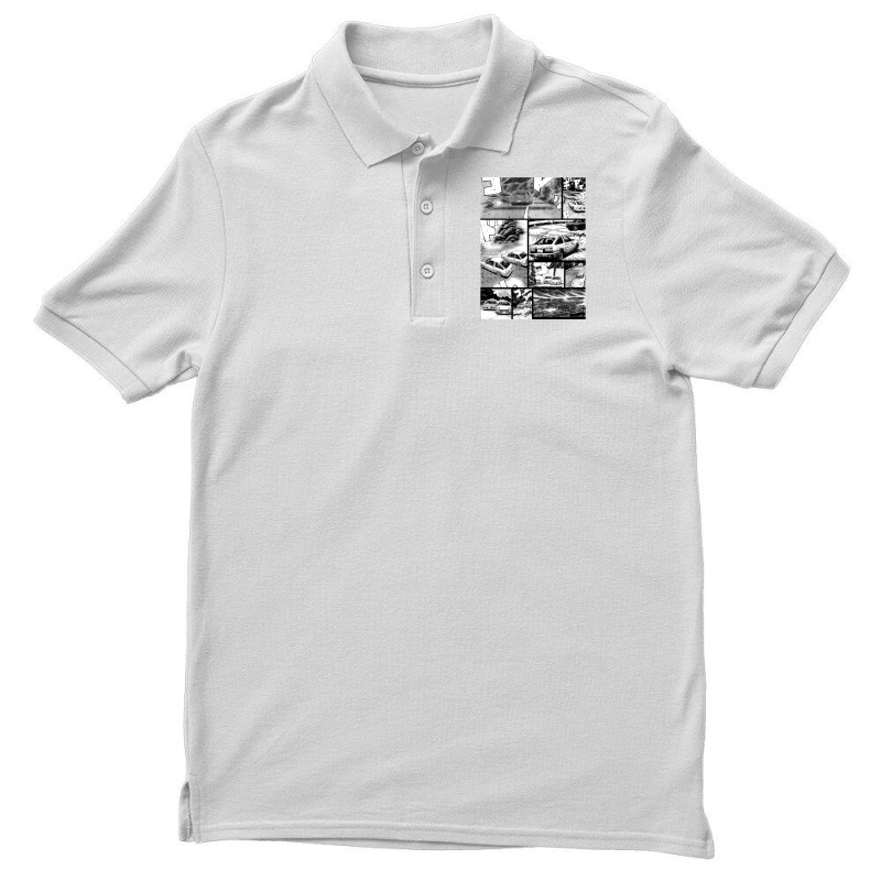 Initial D  Racing - Manga Wall Design (version 2) Men's Polo Shirt | Artistshot