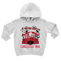 In Loving Memory Of Candlestick Park San Francisco Tank Top Toddler Hoodie | Artistshot