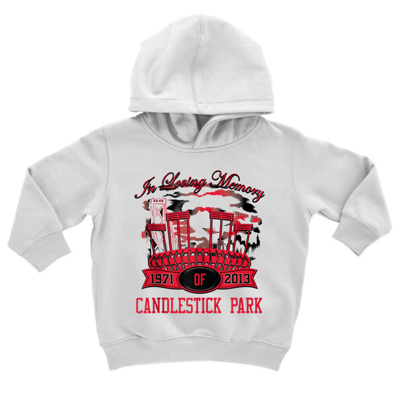 In Loving Memory Of Candlestick Park San Francisco Tank Top Toddler Hoodie by cm-arts | Artistshot