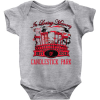 In Loving Memory Of Candlestick Park San Francisco Tank Top Baby Bodysuit | Artistshot