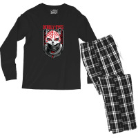 Deadly Eyes Men's Long Sleeve Pajama Set | Artistshot