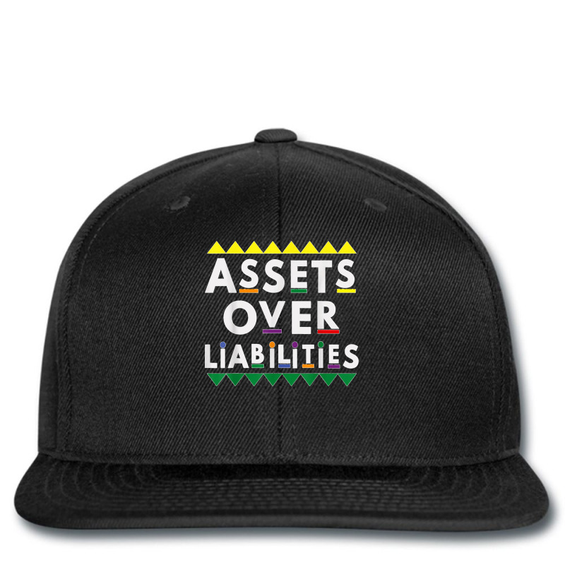 Assets Over Liabilities 80's 90's Style Printed hat by cm-arts | Artistshot