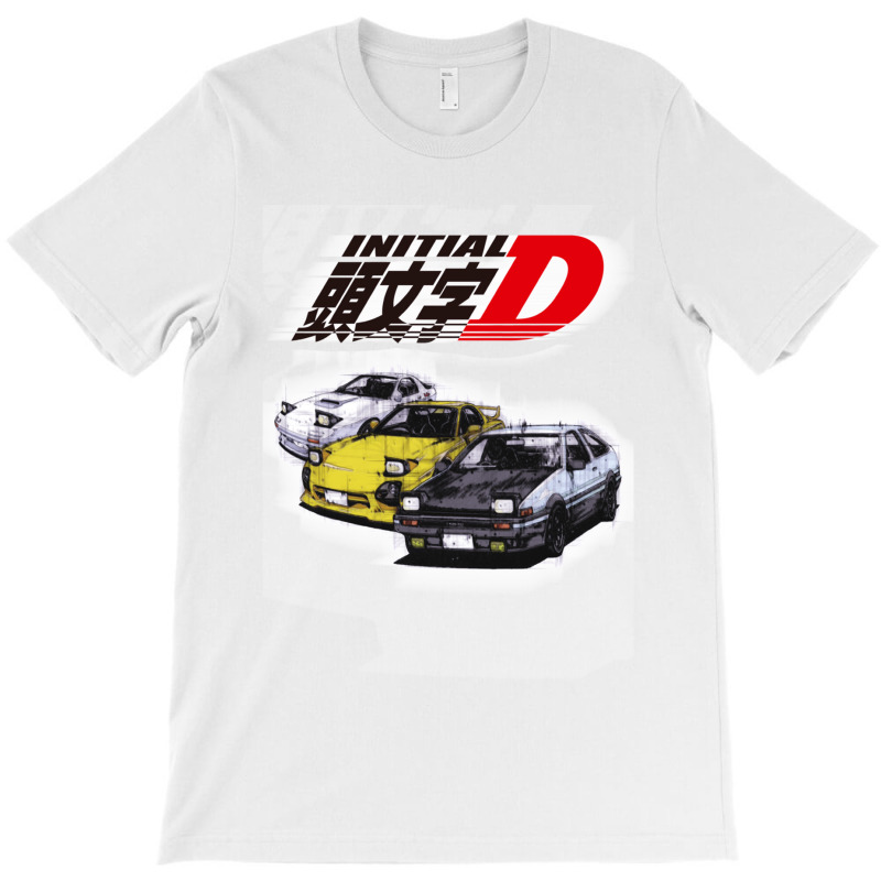 Initial D Ae86 _ Rx7 Sketch T-shirt | Artistshot