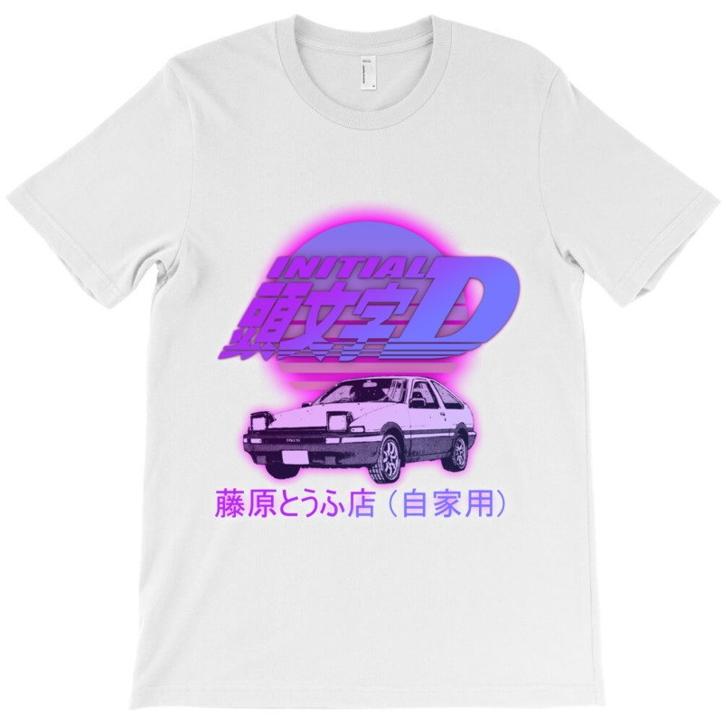 Initial D Ae86 Retro Synthwave T-shirt | Artistshot