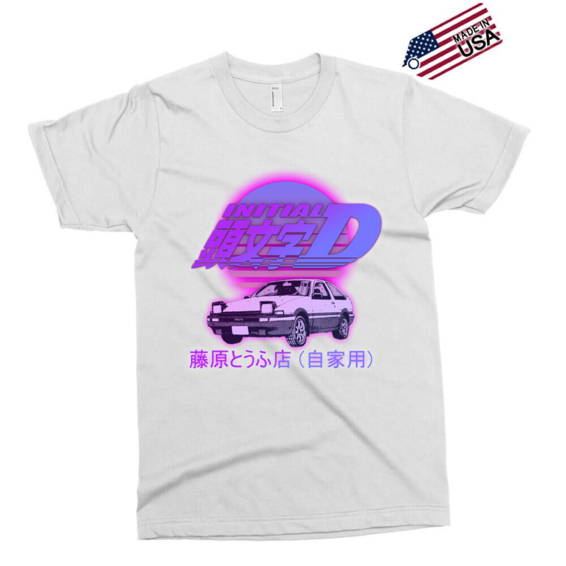 Initial D Ae86 Retro Synthwave Exclusive T-shirt | Artistshot