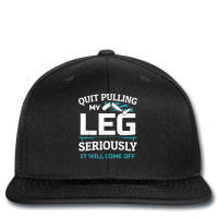 Leg Amputee Funny Humor Leg Surgery Prosthetic Amputated T Shirt Printed Hat | Artistshot