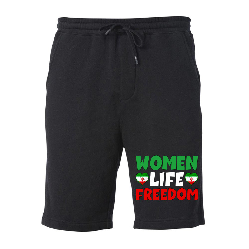 Free Iran Women Life Freedom Fleece Short by Pinkbubbles | Artistshot