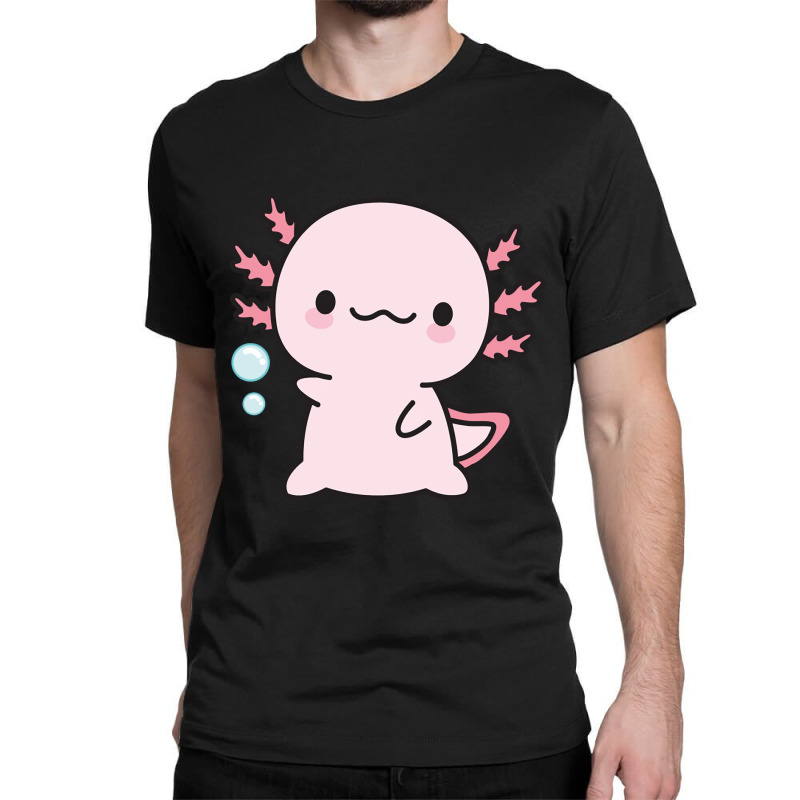 Cute Axolotl Salute Classic T-shirt by Min03 | Artistshot