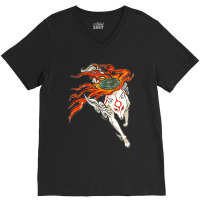 Amaerasu Wolf V-neck Tee | Artistshot