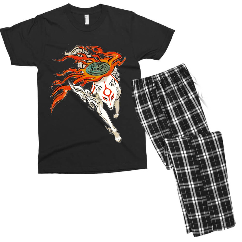 Amaerasu Wolf Men's T-shirt Pajama Set | Artistshot