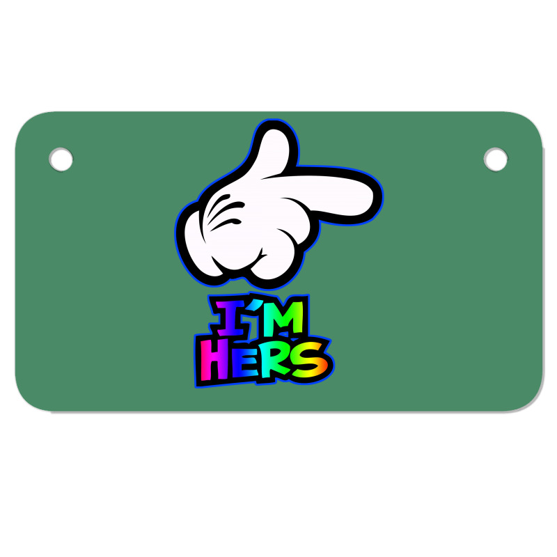 Im-hers Motorcycle License Plate | Artistshot