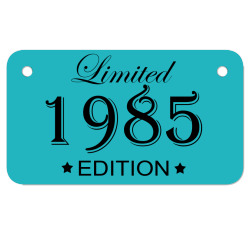 limited edition 1985 Motorcycle License Plate | Artistshot
