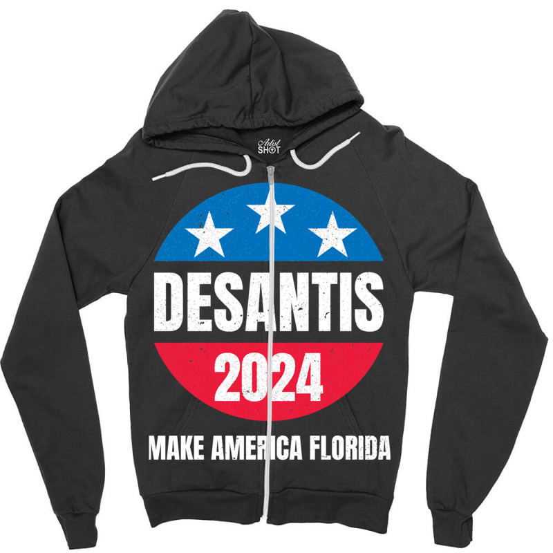 Desantis 2024 Zipper Hoodie | Artistshot