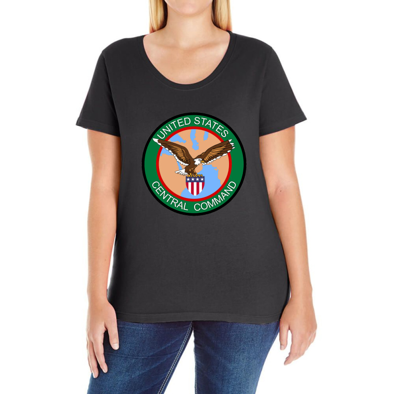 United States Central Command Ladies Curvy T-Shirt by cm-arts | Artistshot