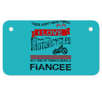 This Fiance Loves Motorcycles Motorcycle License Plate | Artistshot