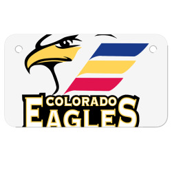 colorado eagles 12368b Motorcycle License Plate | Artistshot