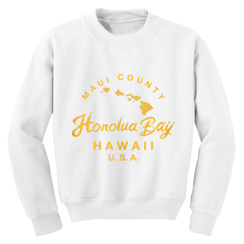 Hawaii Honolua Bay Maui Hawaiian Islands Tank Top Youth Sweatshirt by cm-arts | Artistshot