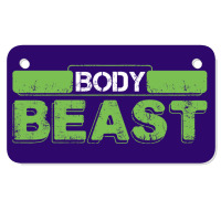 Body Beast Motorcycle License Plate | Artistshot