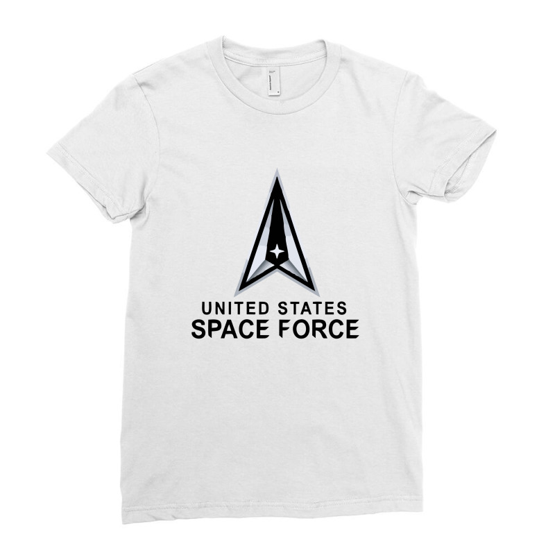 United States Space Force Ladies Fitted T-Shirt by cm-arts | Artistshot