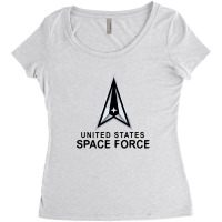 United States Space Force Women's Triblend Scoop T-shirt | Artistshot