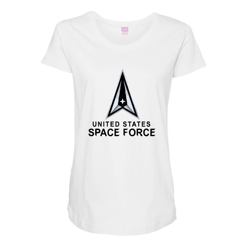 United States Space Force Maternity Scoop Neck T-shirt by cm-arts | Artistshot